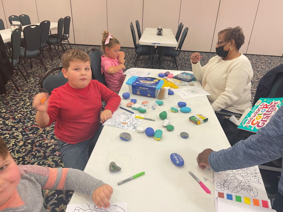 Parenting Education Program teaches that Kindness Rocks!